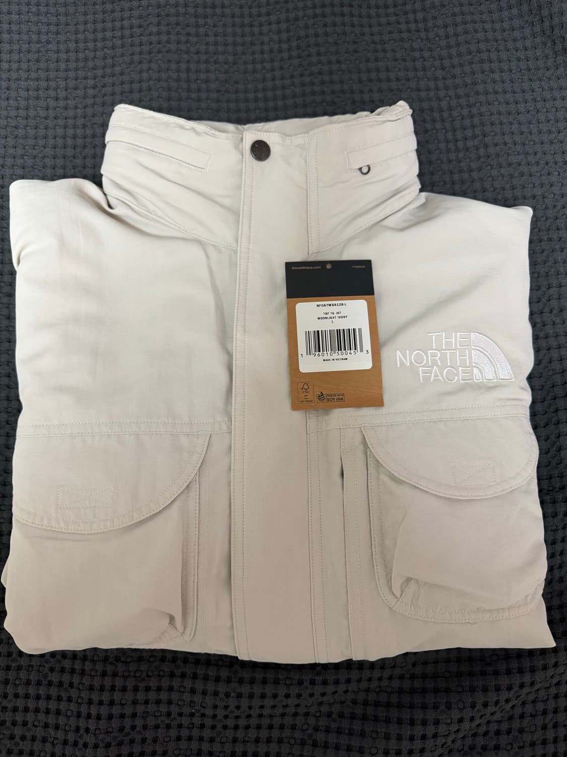 [L] 슈노 트래킹 컨버터블 자켓 아이보리 스톤 상품이미지1