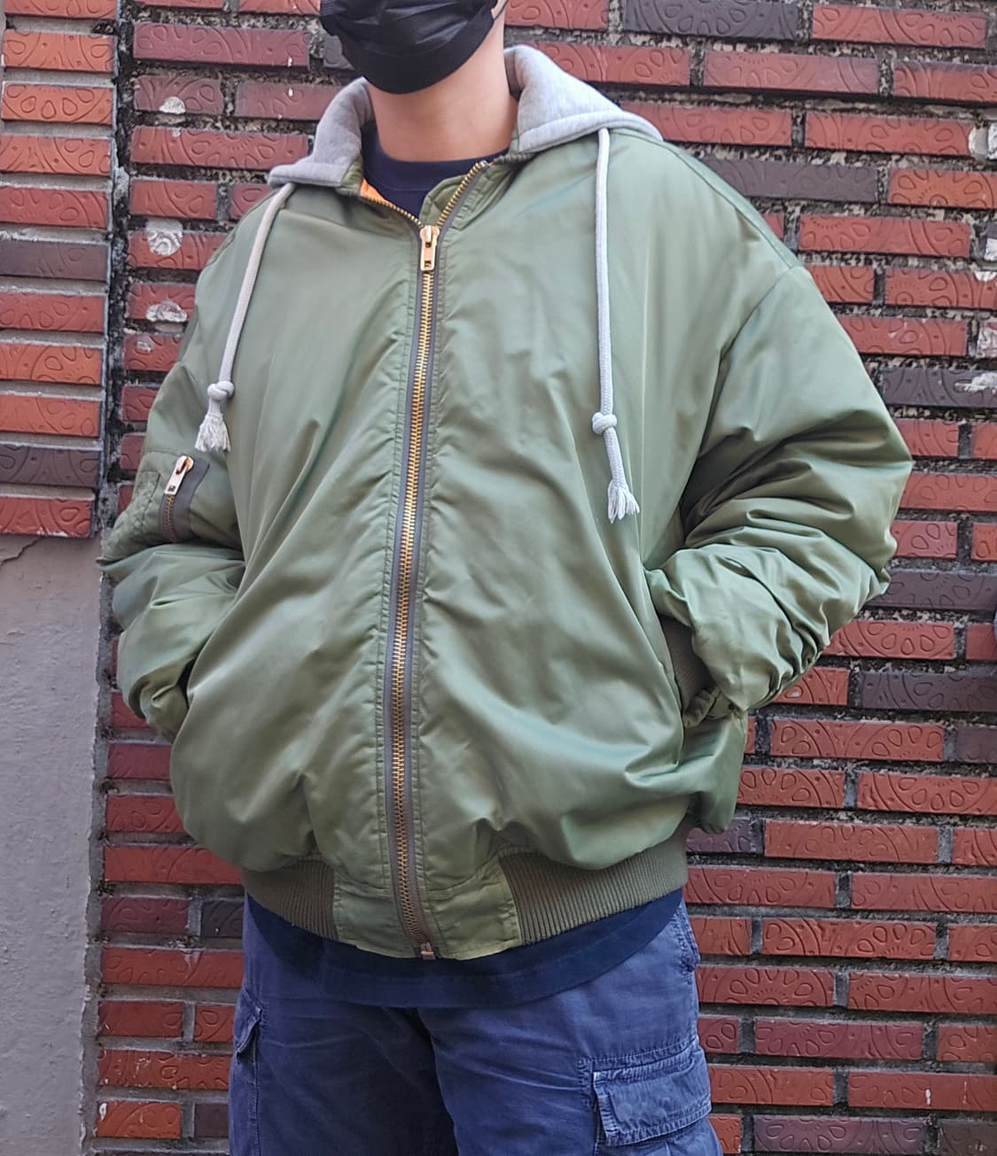 제곱 X2 콜렉션 남성 항공 패딩점퍼 상품이미지1