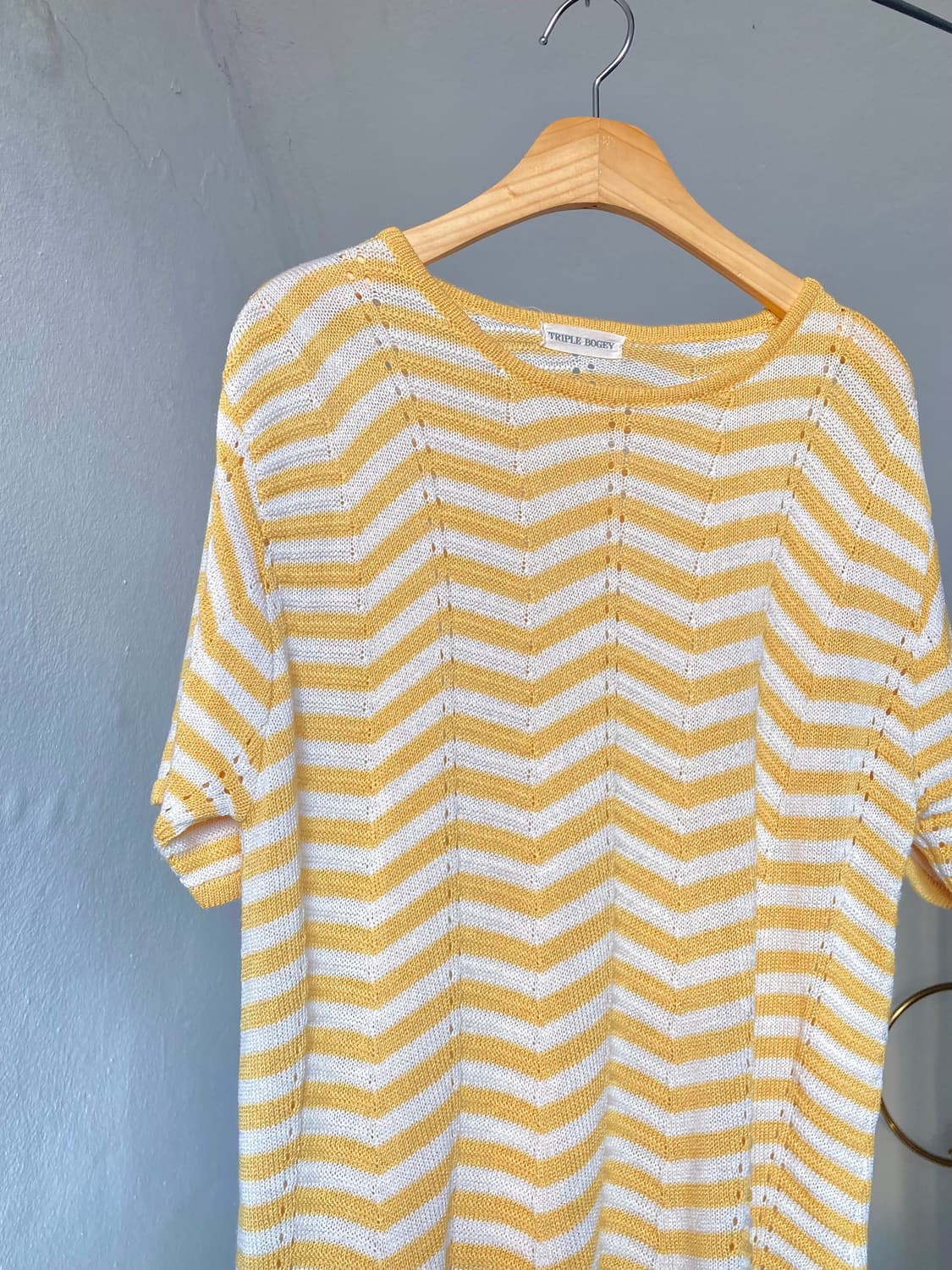 레모나 지그재그 니트탑 상품이미지2