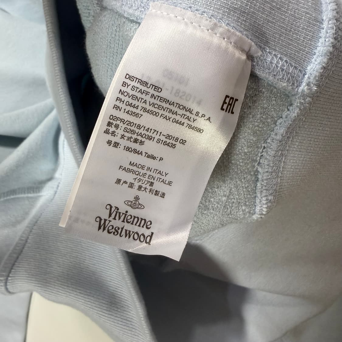 비비안웨스트우드 크롭 맨투맨 상품이미지4