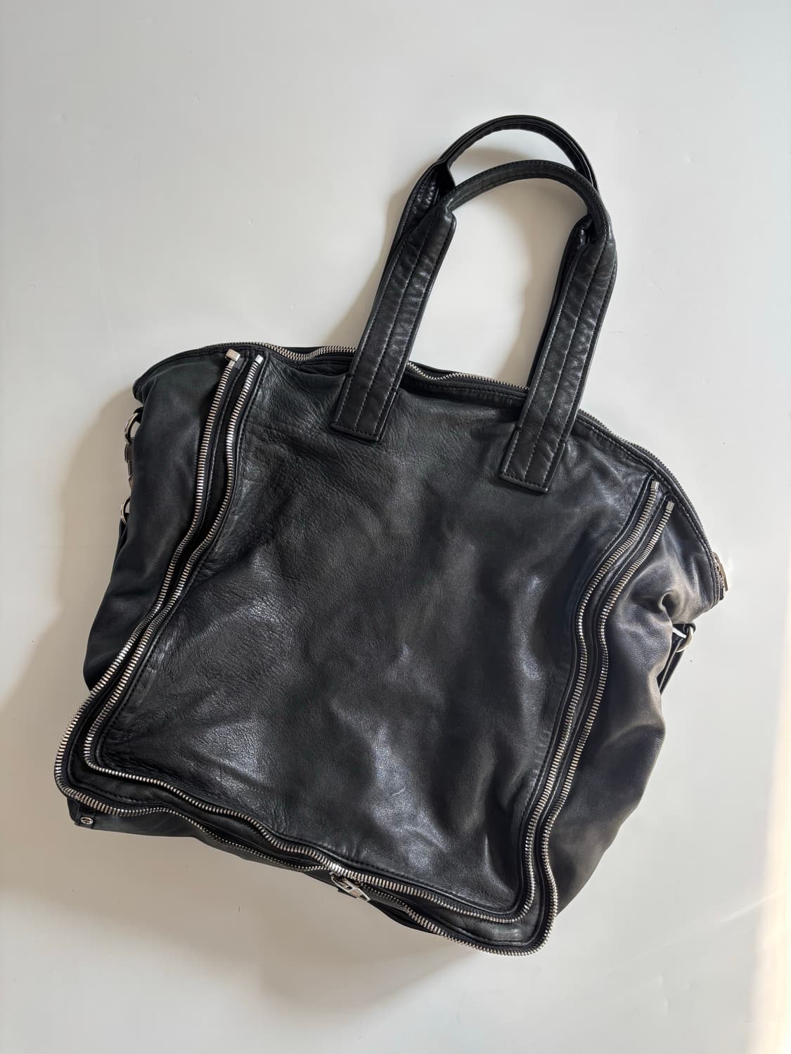 Alexander Wang 알렉산더왕 트루디 블랙 레더 토트백 상품이미지3