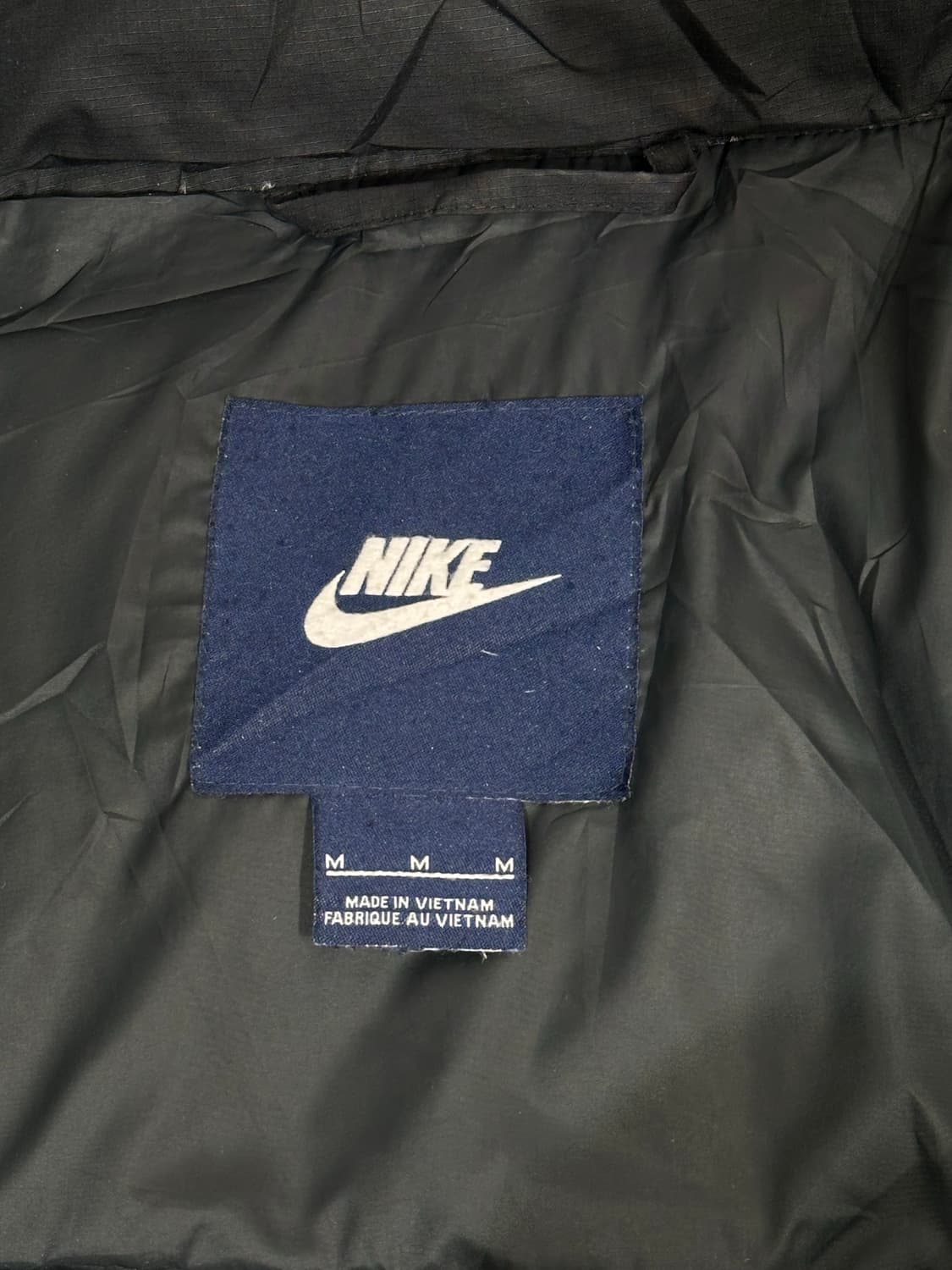 나이키 블랙 후드 패딩 점퍼 파카 M 상품이미지7