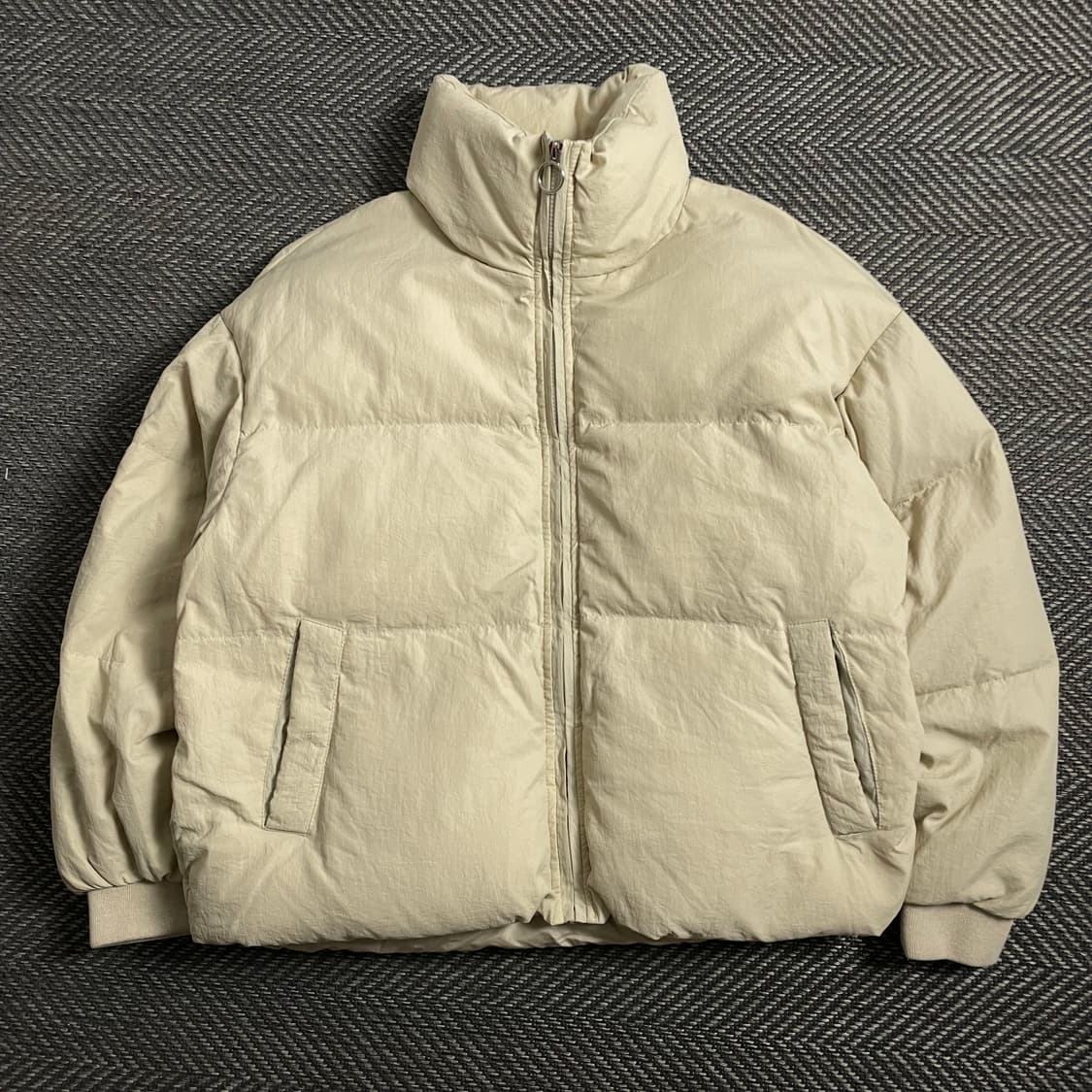 NICK NICOLE 베이지 숏 패딩 자켓y 4439 상품이미지2