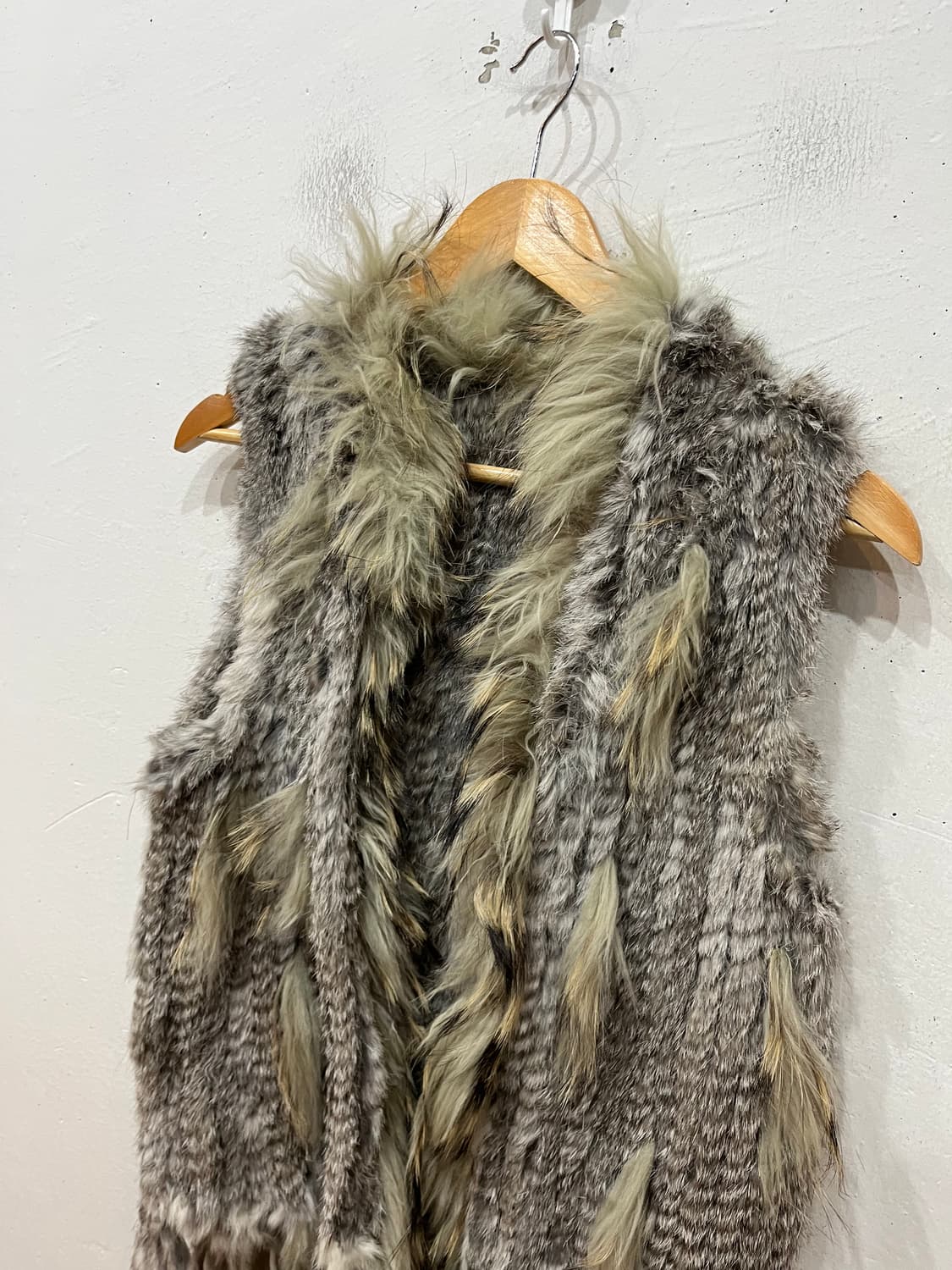 LAMIA 퍼 베스트 조끼 상품이미지3