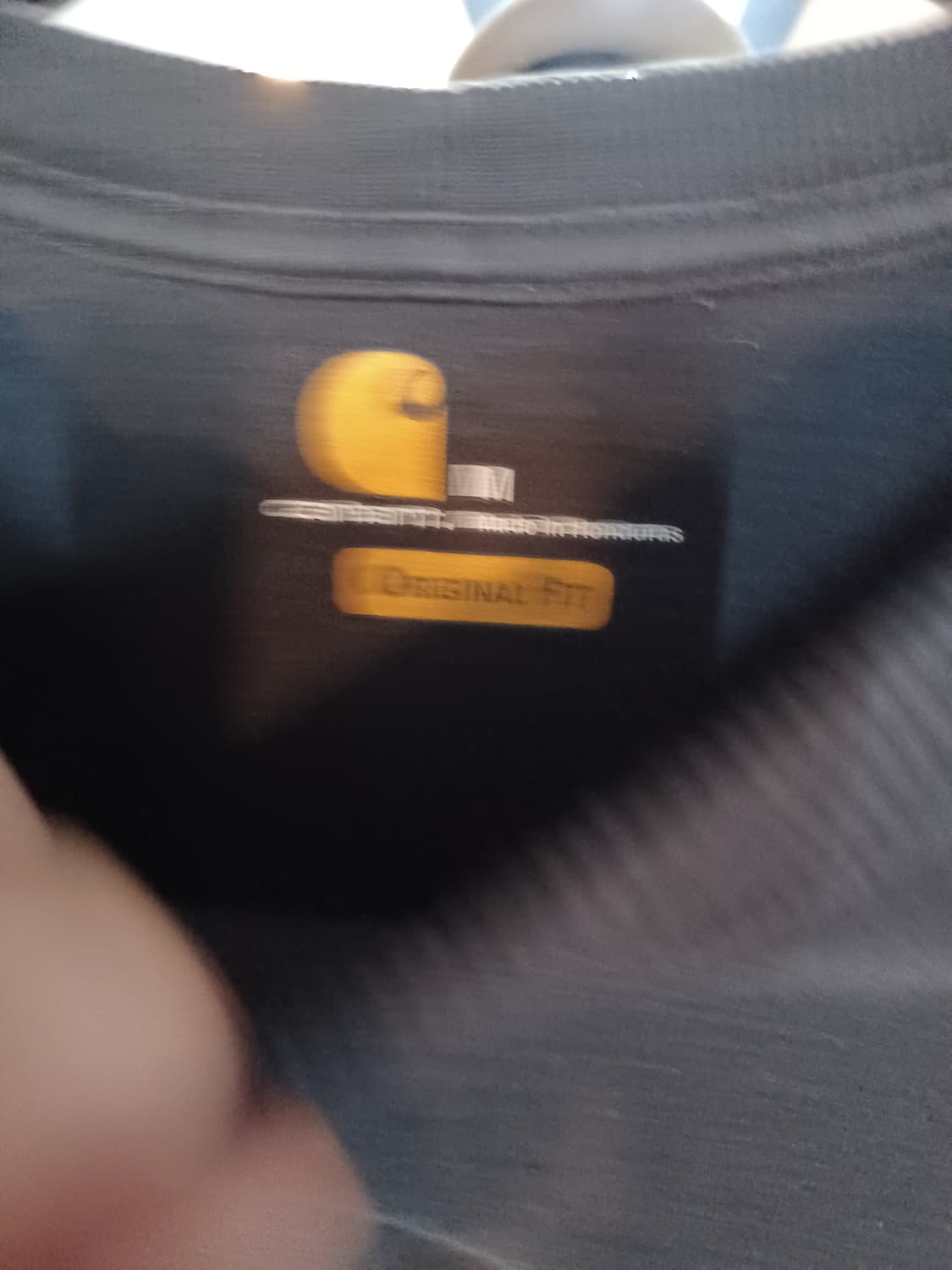 칼하트 스펠아웃 롱슬리브 긴팔 블랙 m 상품이미지4