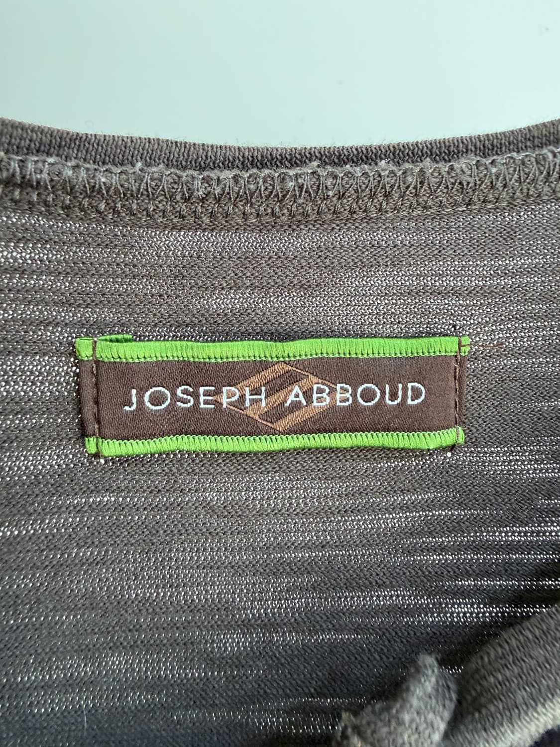 JOSEPH ABBOUD 브이넥 스티치 반팔 티셔츠  상품이미지5