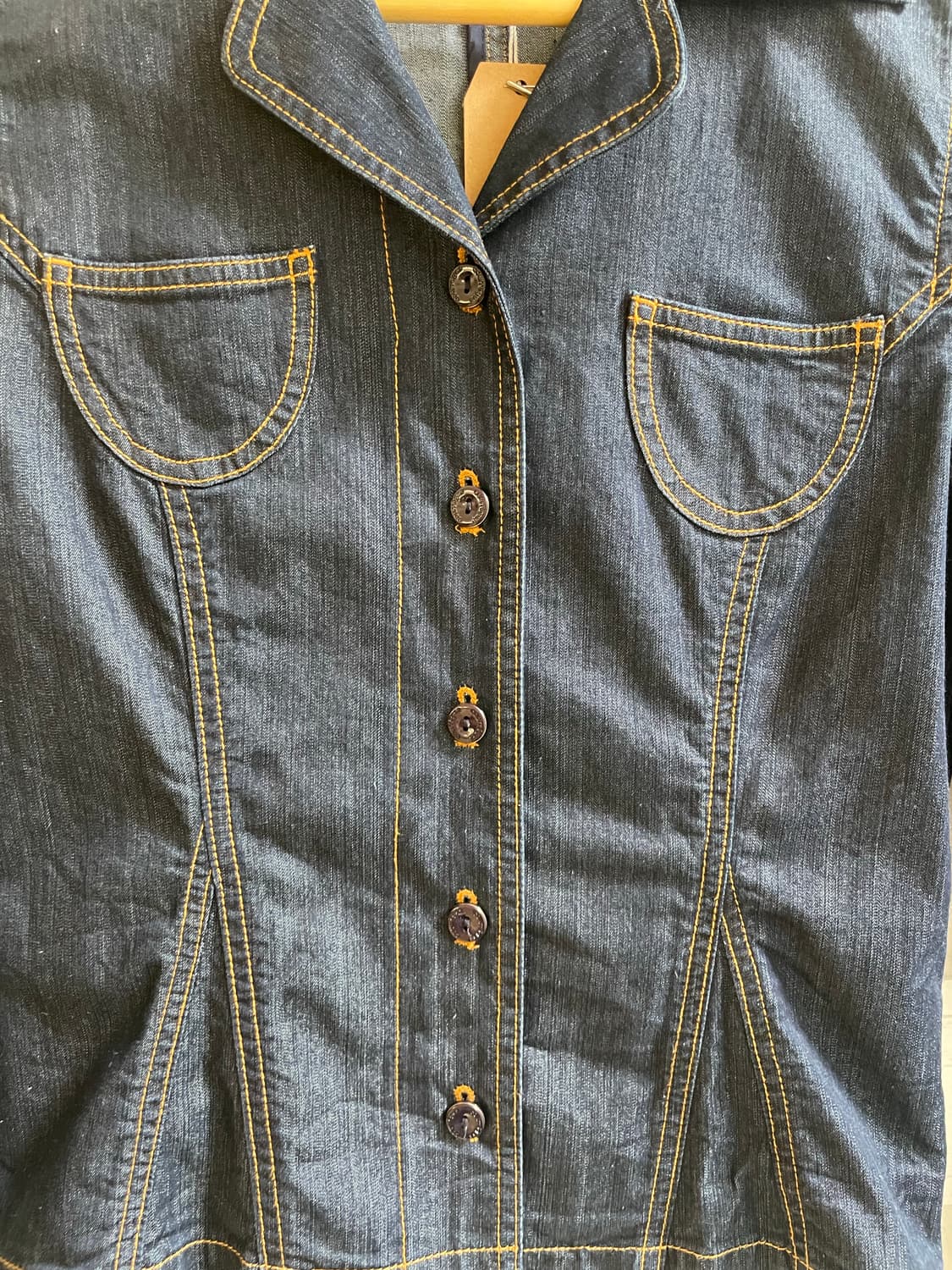 COURREGES y2k denim jacket 상품이미지5