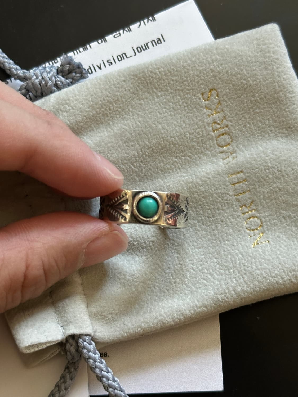 노스웍스 나바호 스탬프 링 17호 상품이미지2