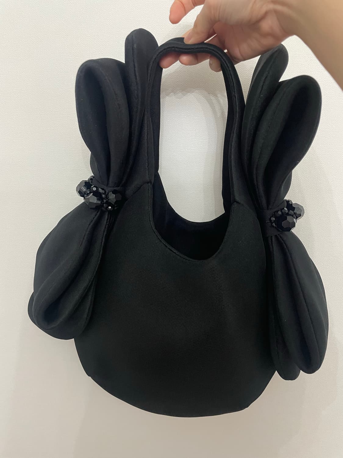 시몬로샤 H&M 콜라보 리본 가방 토트 블랙 상품이미지5