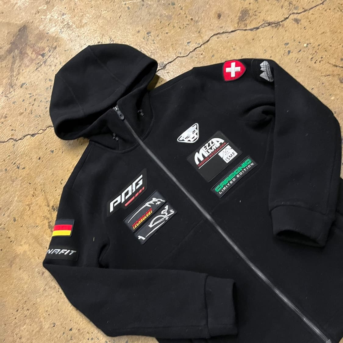 [정품/M] 다이나핏 피디지 플리스 자켓 후드집업 b17 상품이미지1