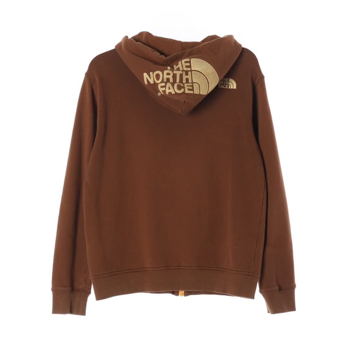 노스페이스 브라운 빅로고 후드집업 L 상품이미지2