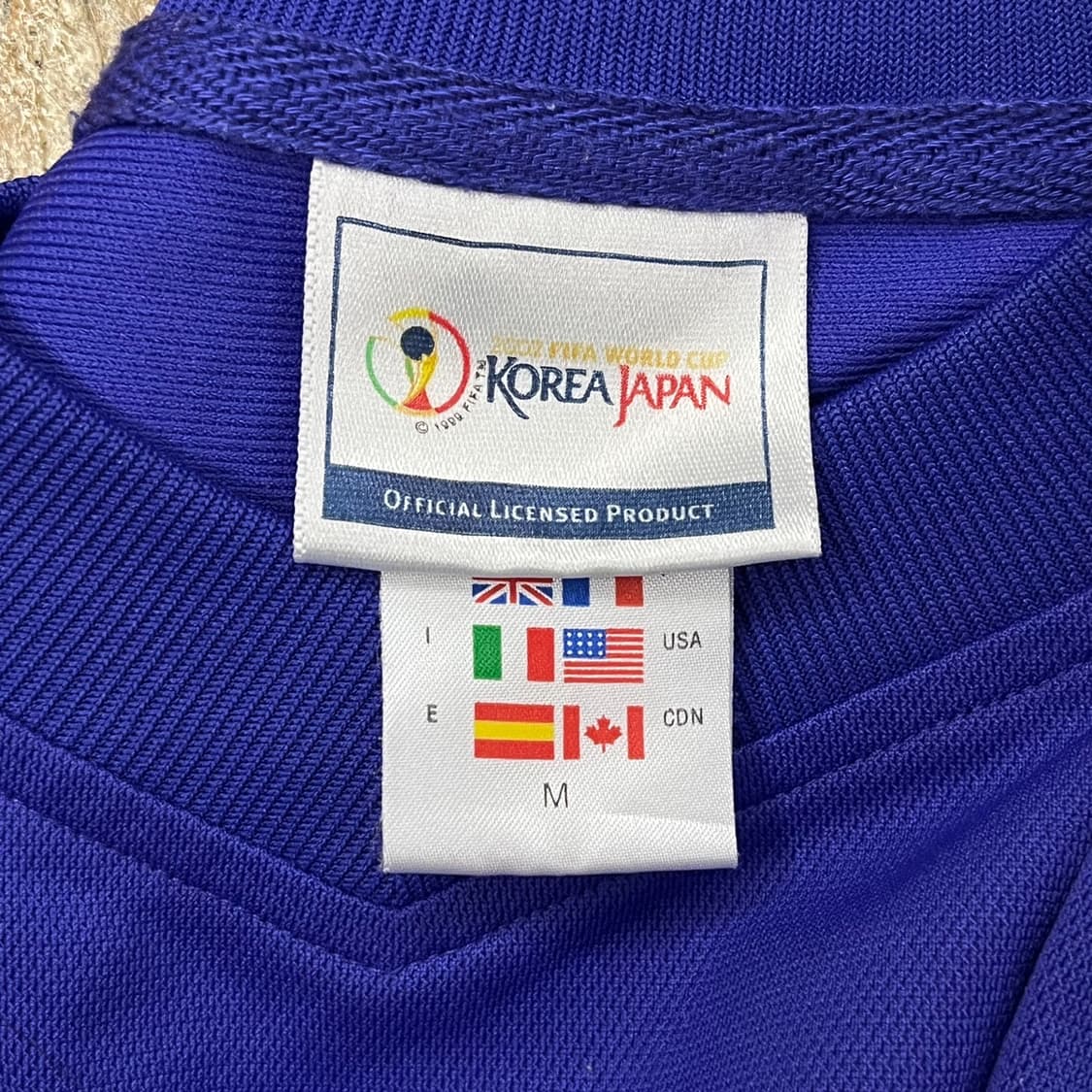 [정품/M] 아디다스 2002 한일월드컵 롱슬리브 긴팔티셔츠 b10 상품이미지6