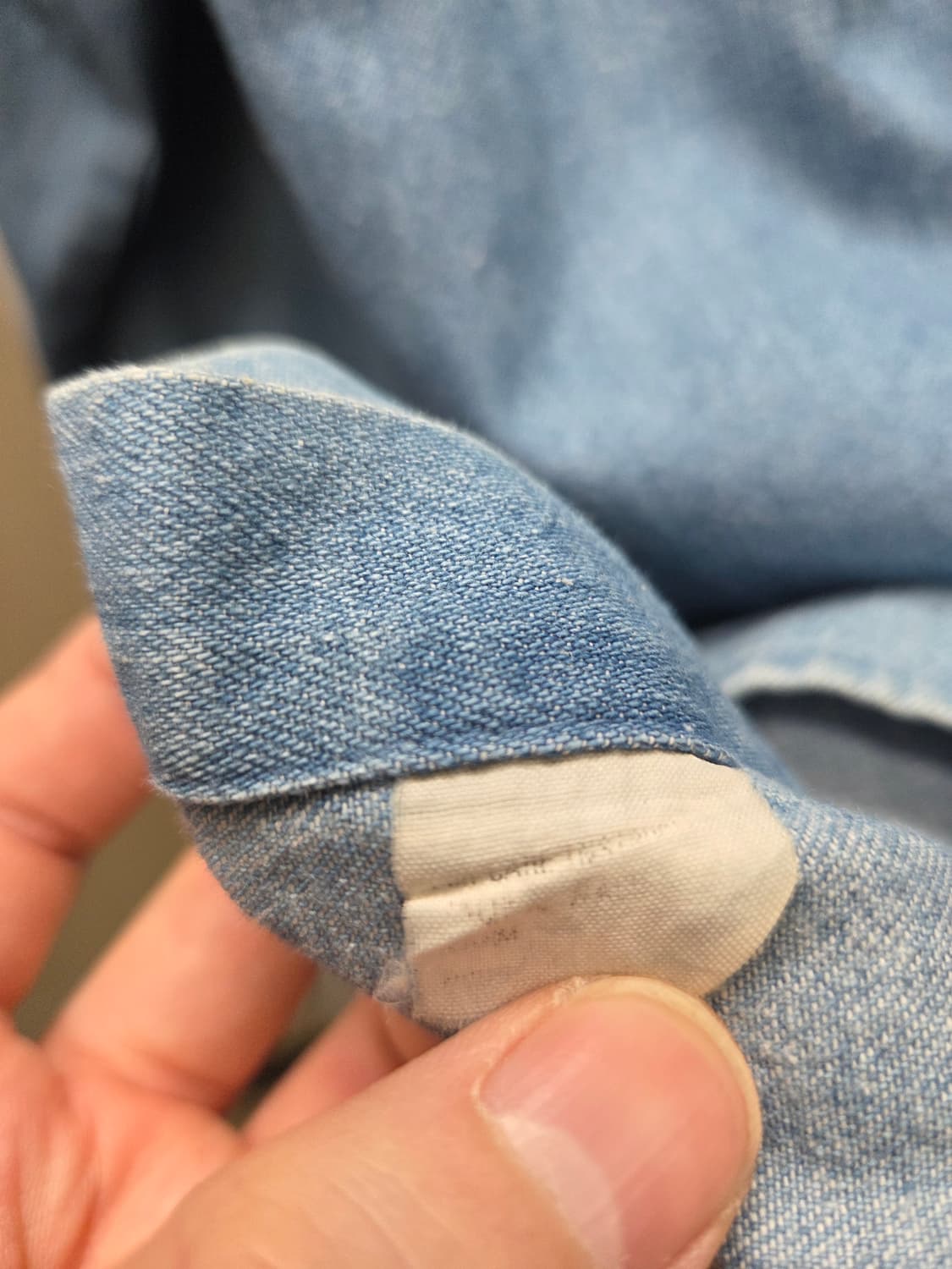 폴로 랄프로렌 90s 데님 셔츠 상품이미지4