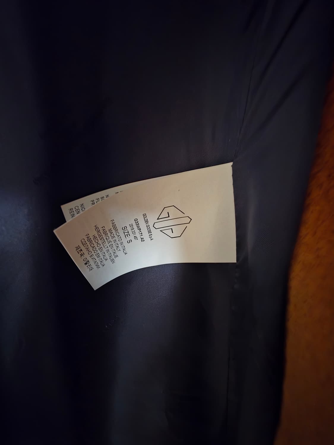 골든구스 모피 후드 롱코트 상품이미지9