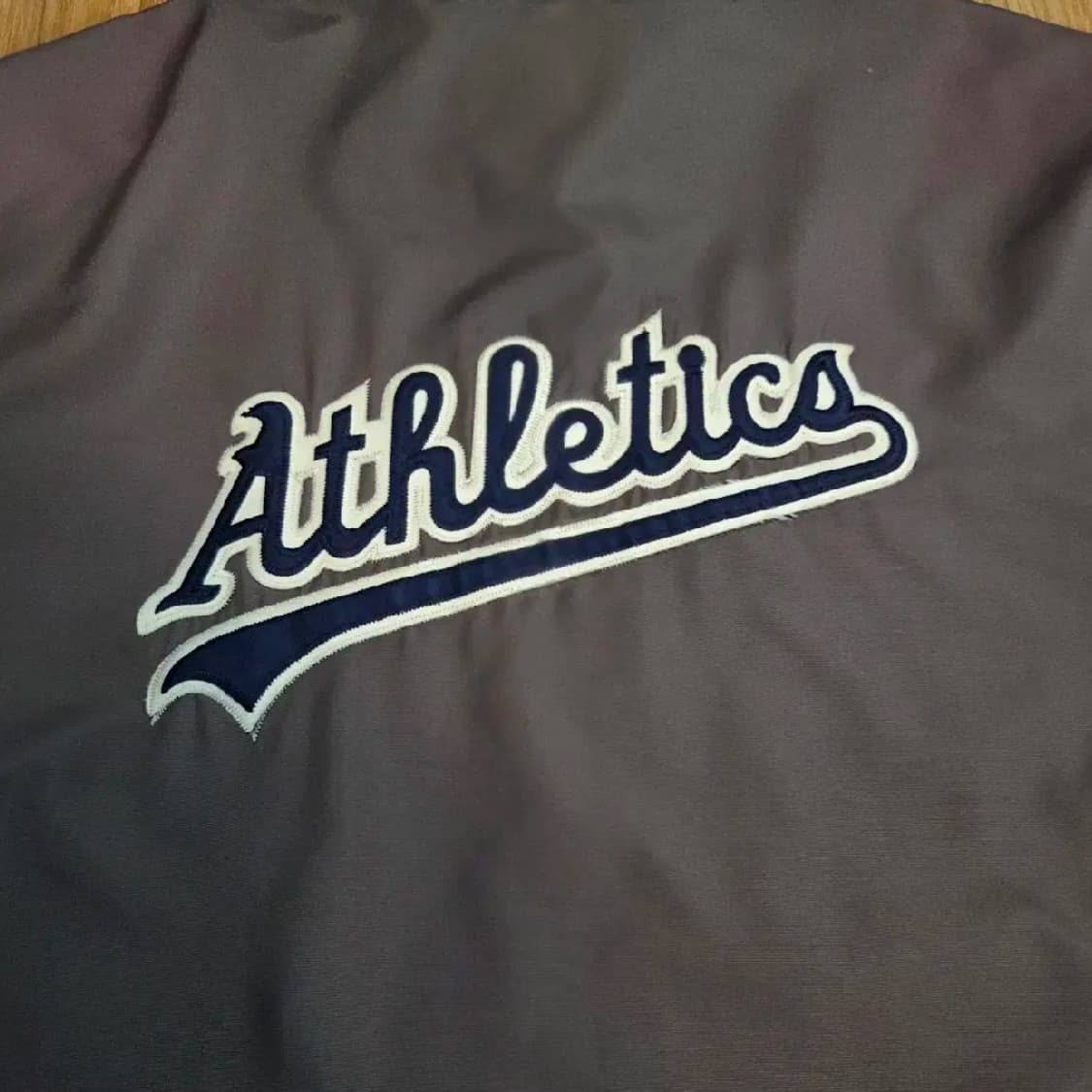 WWS MLB 오클랜드 어슬래틱스 빅로고 후드 자켓 (실XL)

 상품이미지4