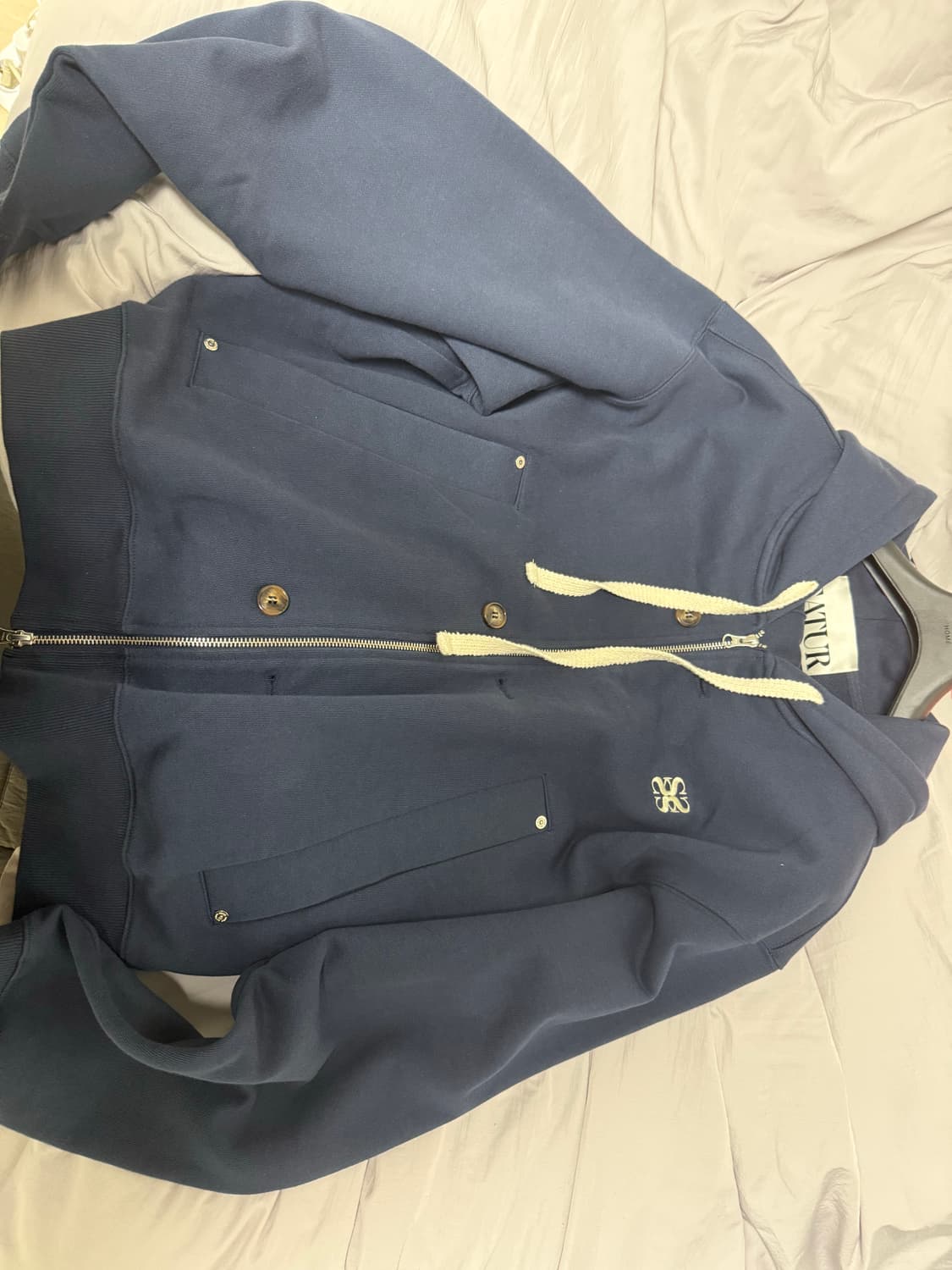 세터 테오 네이비 후드집업XL 바지M 상품이미지1