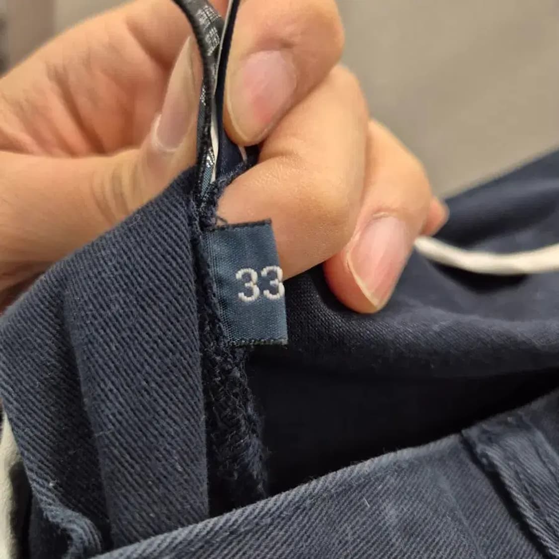 폴로 랄프로렌 네이비 치노 반바지 33 상품이미지6