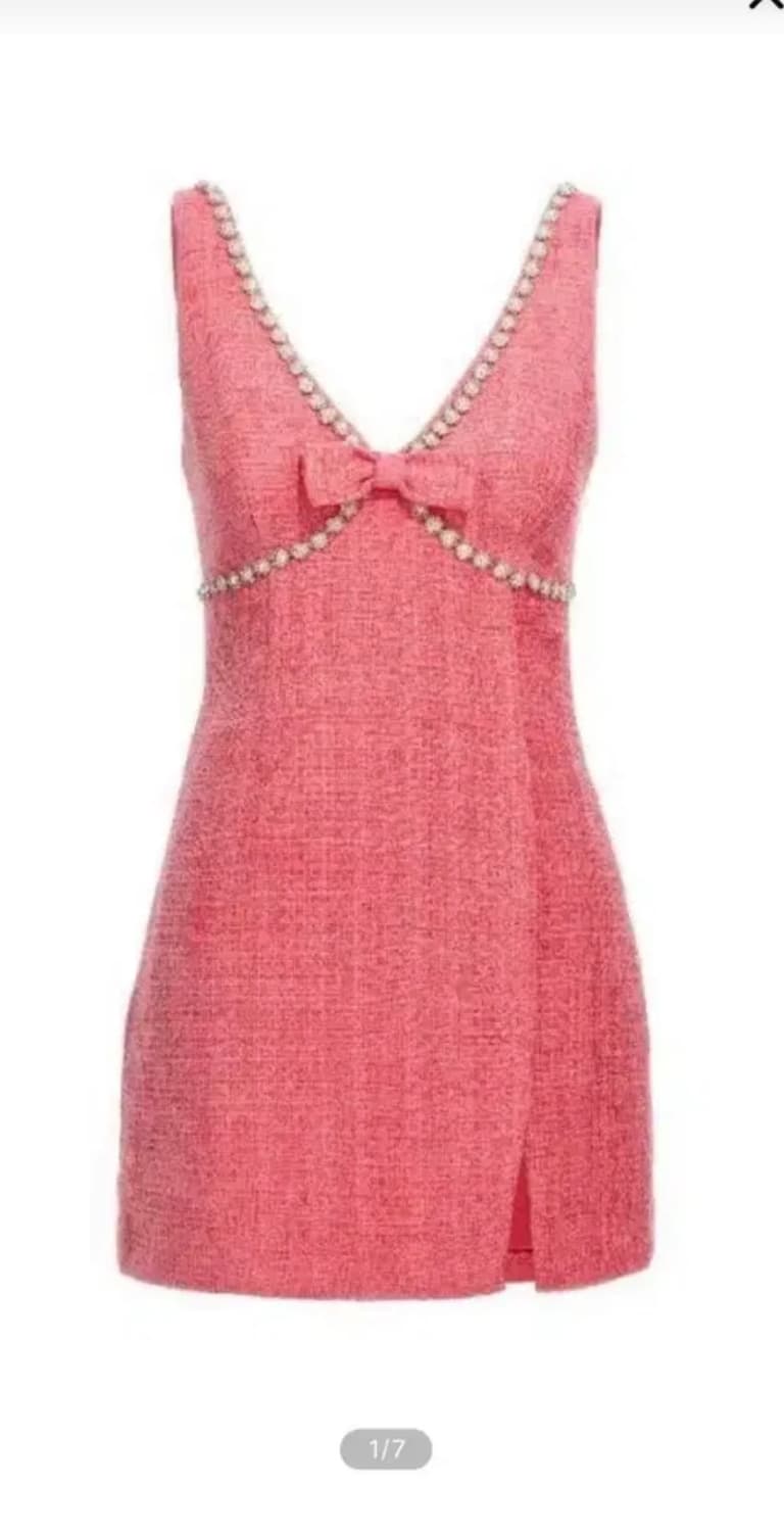 셀프포트레이드 트위드 원피스 상품이미지1