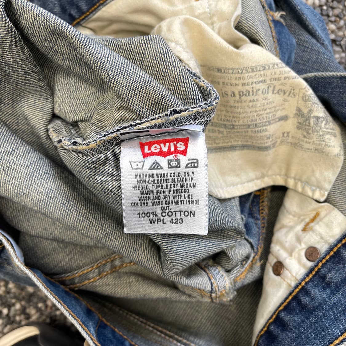 리바이스 501 스트레이트 데님 (30) 상품이미지5