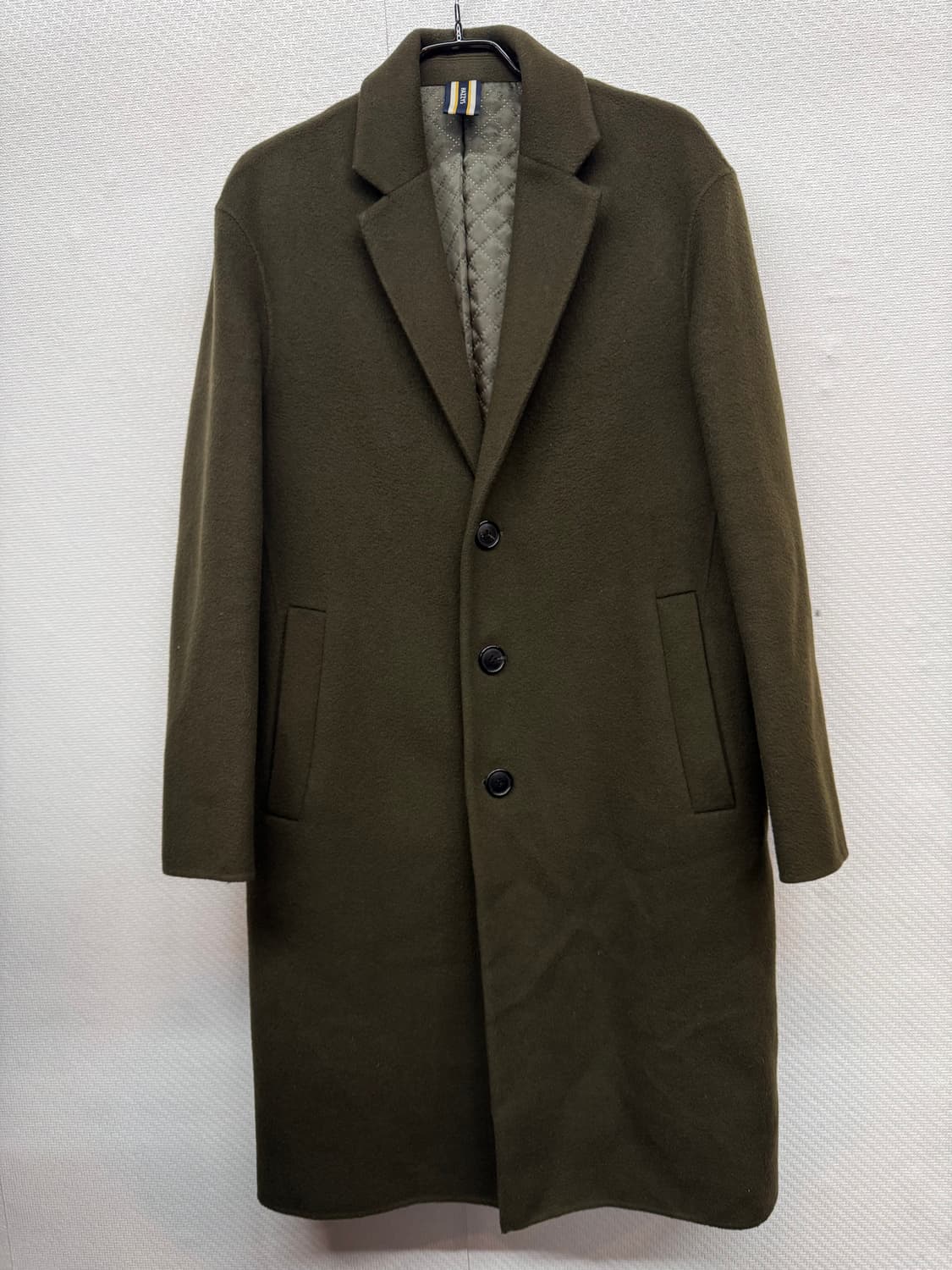 헤지스 핸드메이드 모/캐시미어혼방 안감퀄팅 코트95(M) 남여공용 상품이미지1