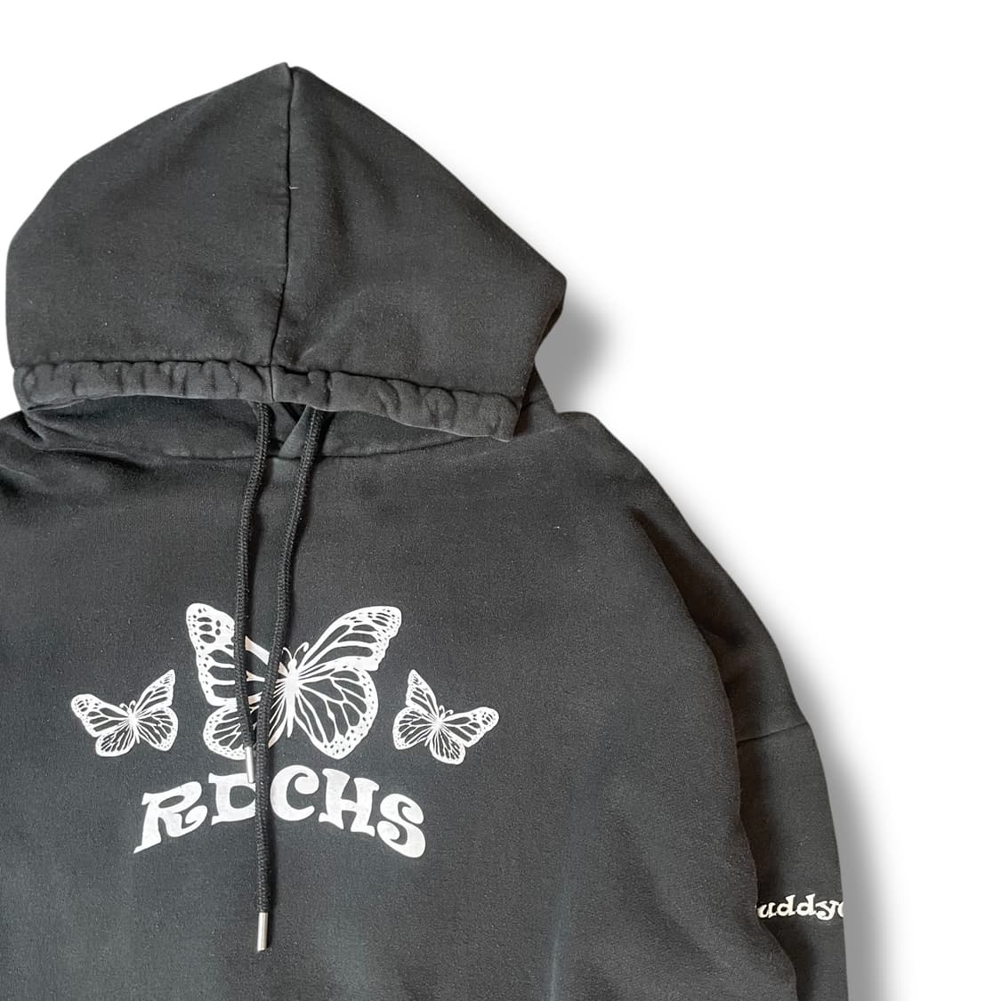 러디칙스 빅로고 블랙 후드 L 상품이미지3