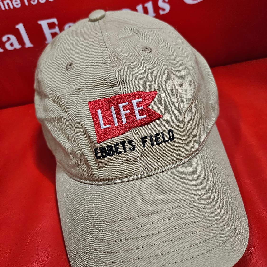 이벳필드 x LIFE 플레그 베이스볼 볼캡 Free 상품이미지3