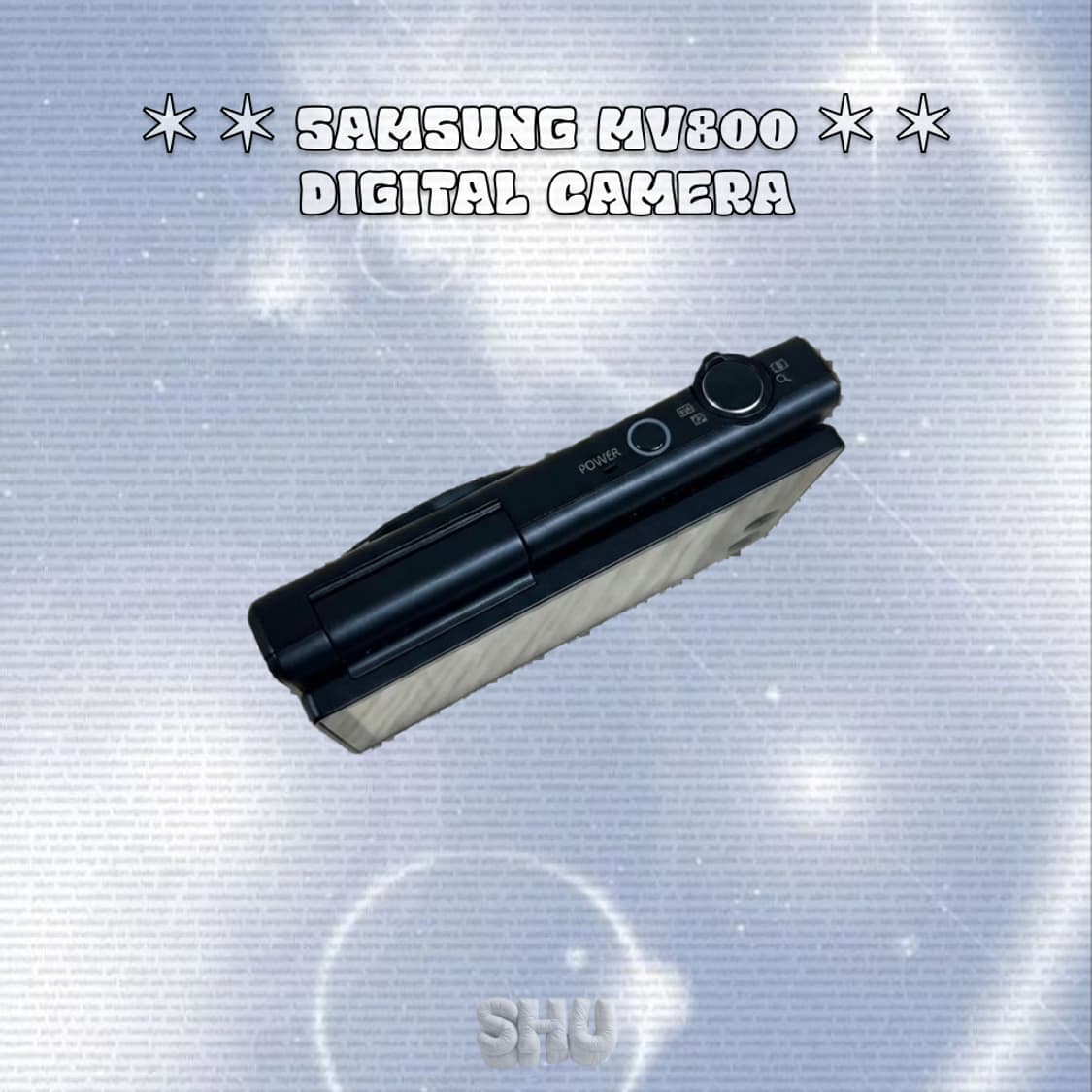 삼성 미러팝  MV800 빈티지 디카 디지털카메라 블랙 상품이미지5