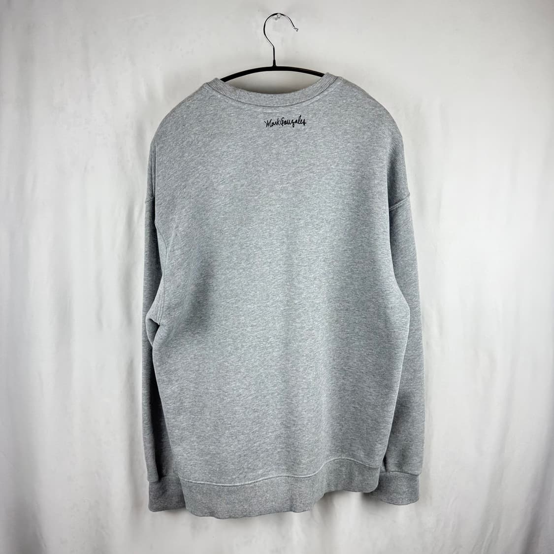 M) 마크곤잘레스 로고 맨투맨 그레이 상품이미지8