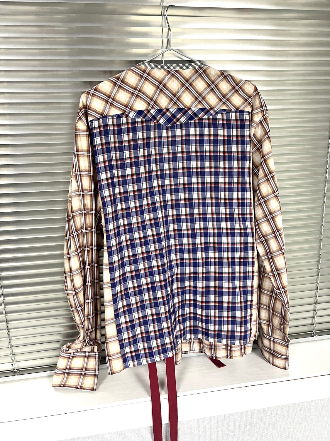 yuumi ARIA-REMAKE CHECK SHIRT 상품이미지7
