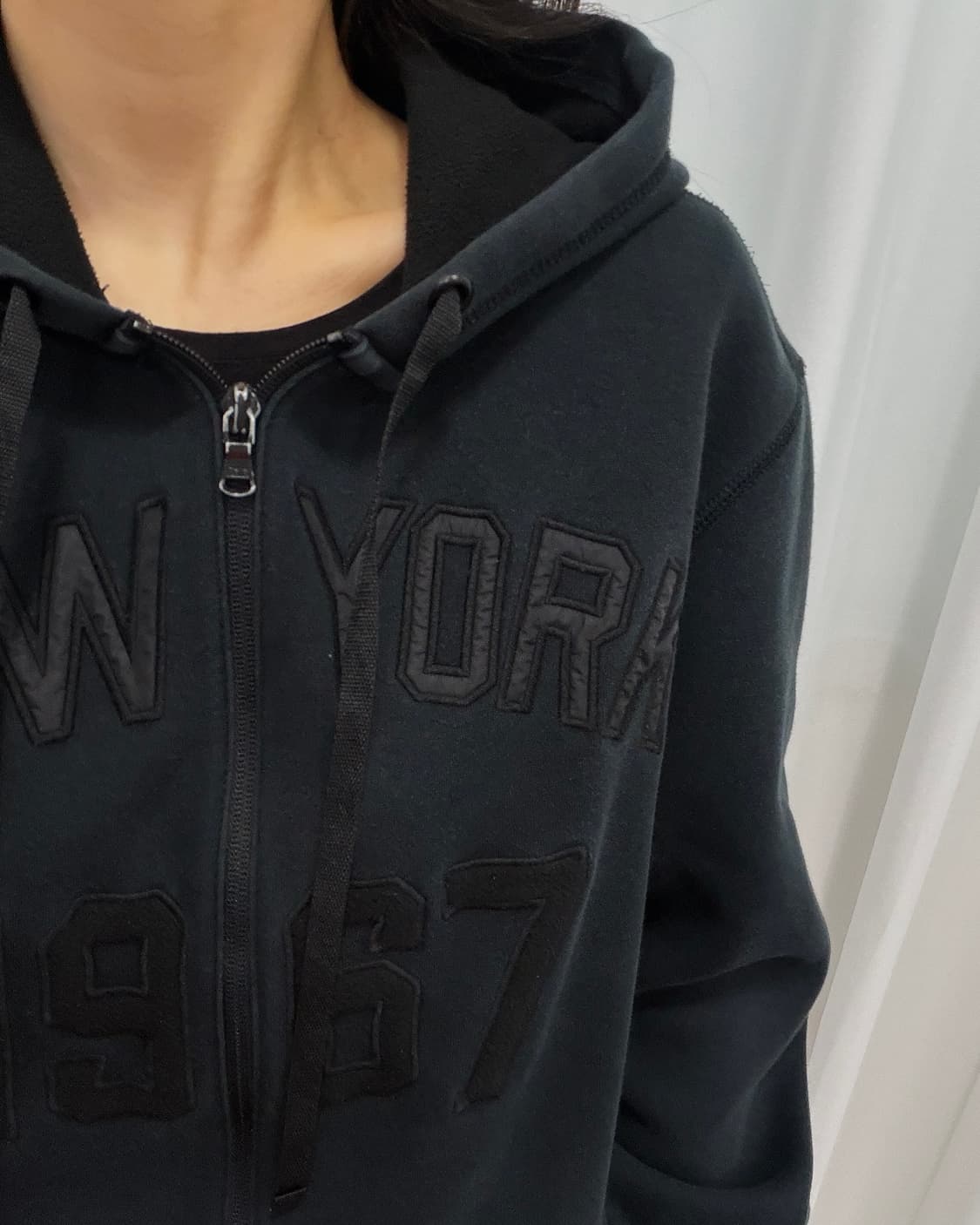 [L]폴로 랄프로렌 NEW YORK 블랙 후드집업 상품이미지2