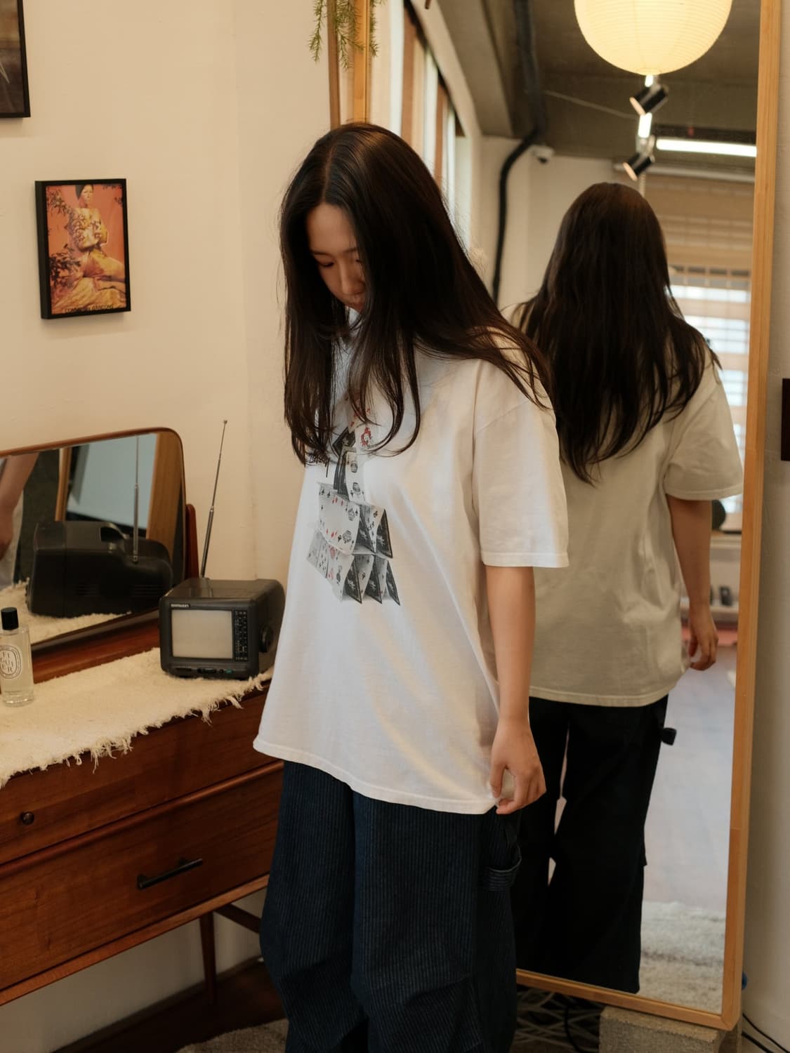 스투시 하우스 오브 카드 티셔츠 상품이미지4