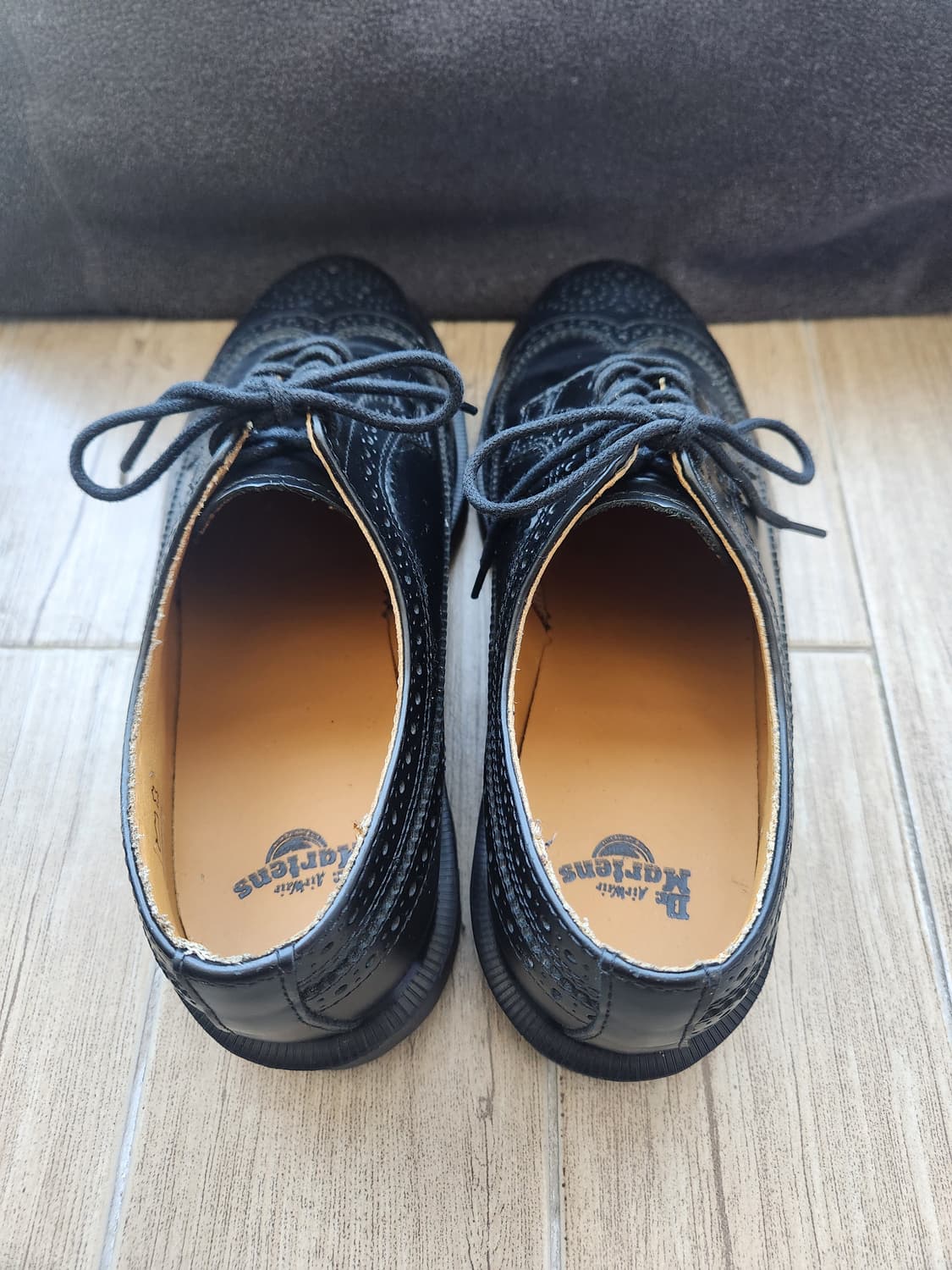 닥터마틴 브로그 윙팁 블랙 (260) 상품이미지3