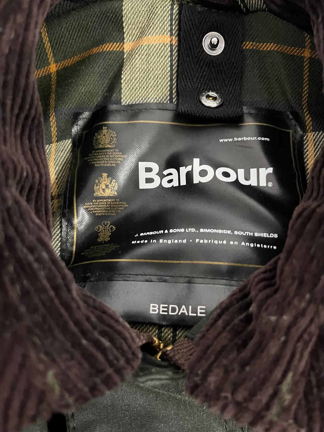 바버 비데일 세이지 36 상품이미지3