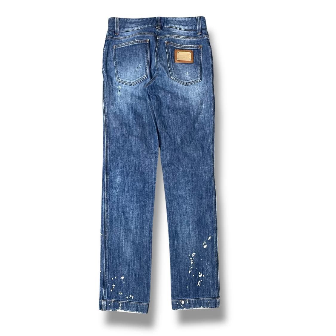 (36) 돌체앤가바나 페인팅 워싱 슬림핏 데님 팬츠 상품이미지2