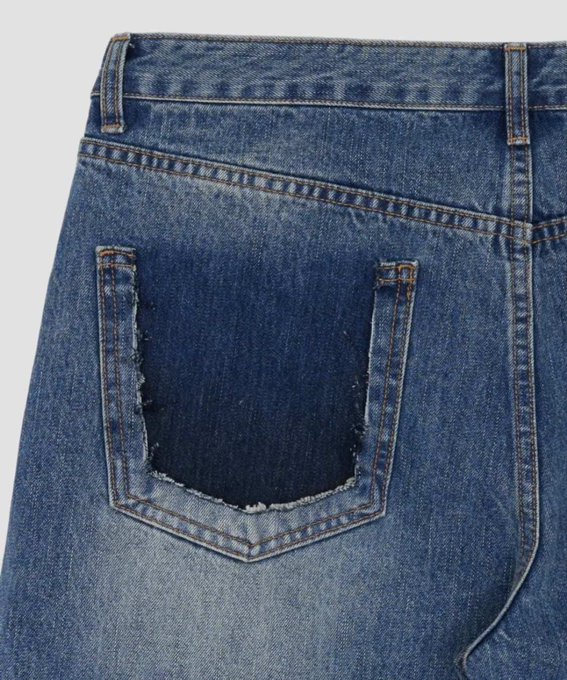 서피스에디션 LOST STRAIGHT DENIM PANTS INDIGO 상품이미지3