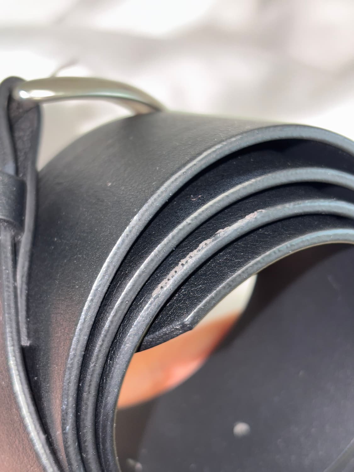루즈슬립오버 벨트 Crescent moon belt Black 상품이미지3