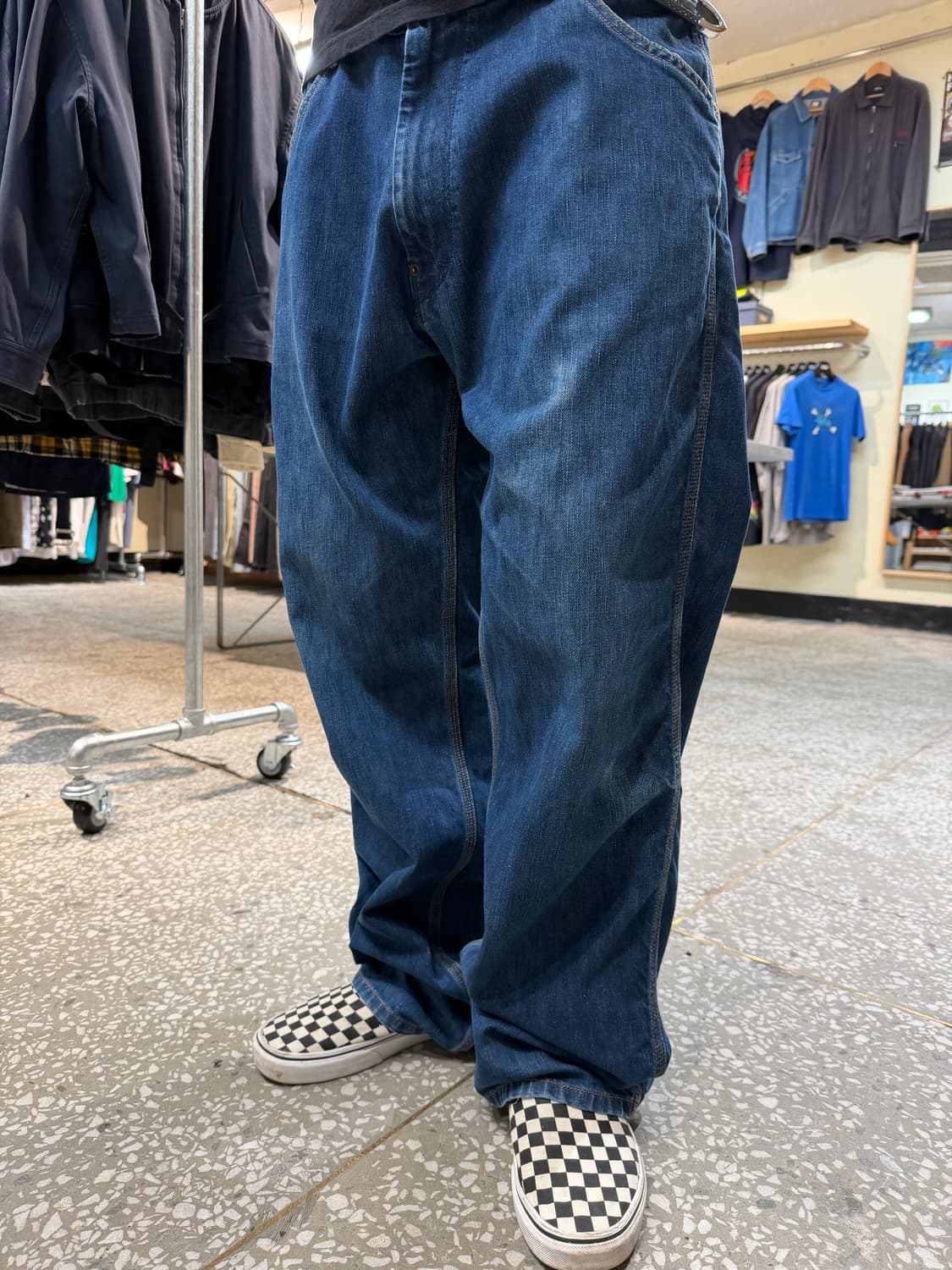 00s 올드 스투시 카펜터 데님 팬츠 상품이미지4