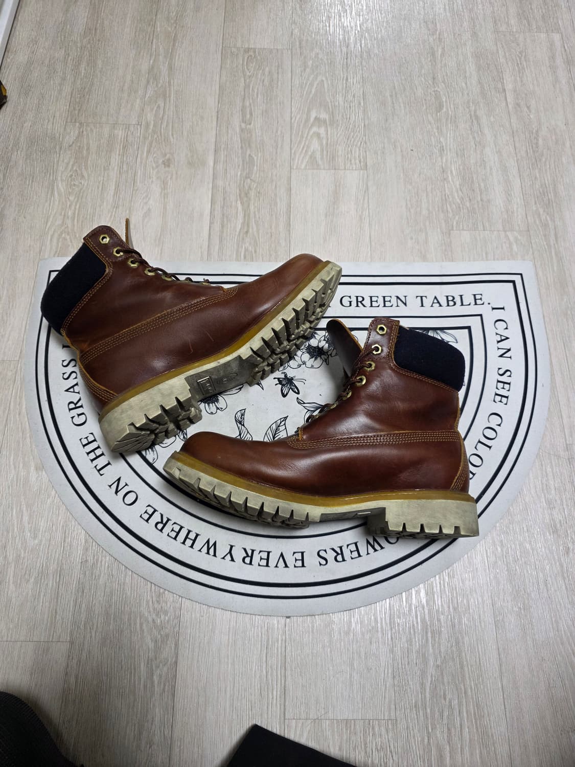 팀버랜드 6인치 워터프루프 브라운 부츠 260 상품이미지8