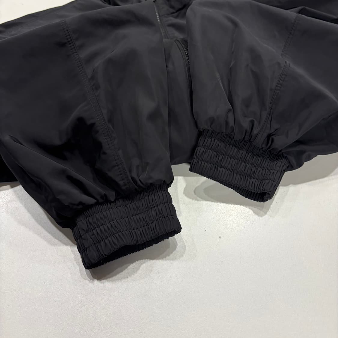 [S] 아디다스 우먼 블랙 크롭 윈드브레이커 바람막이 B943 상품이미지6