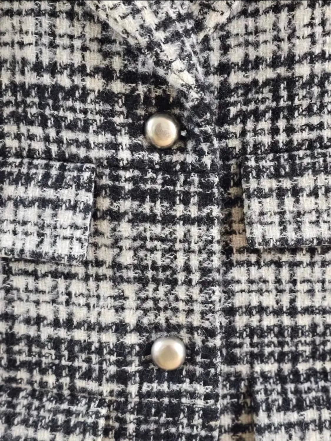 (38)ORR 오르 여자 울 체크 코트 자켓 상품이미지6