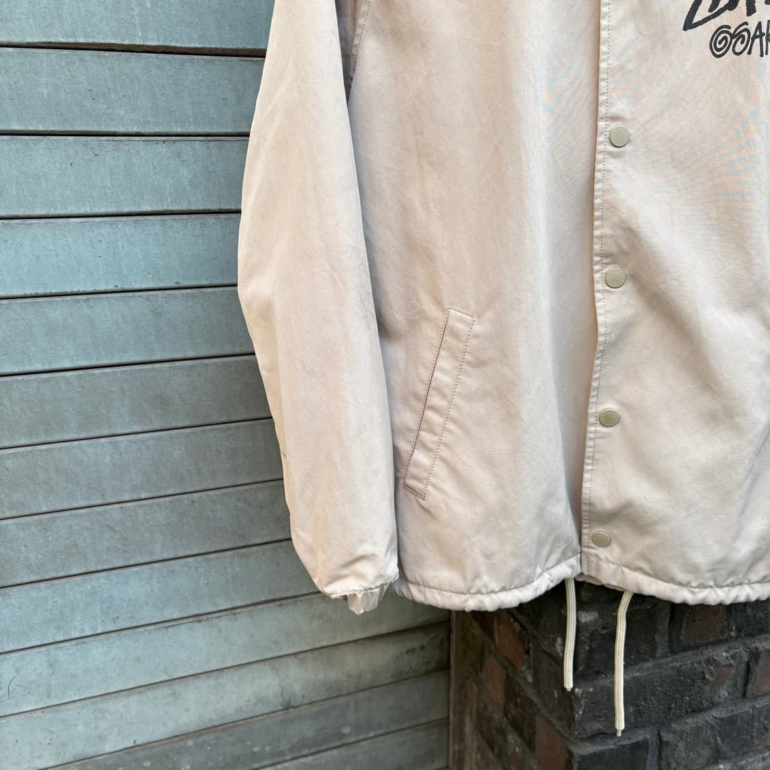 스투시 오사카 베이지 코치자켓 상품이미지3