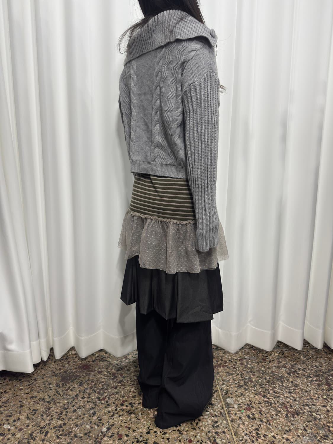 hrbrys glossy midi skirt 상품이미지7