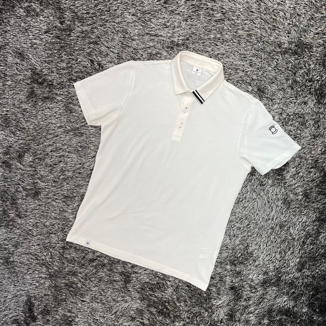 와이드앵글 남성 골프 카라 반팔 티셔츠 (105) 상품이미지1