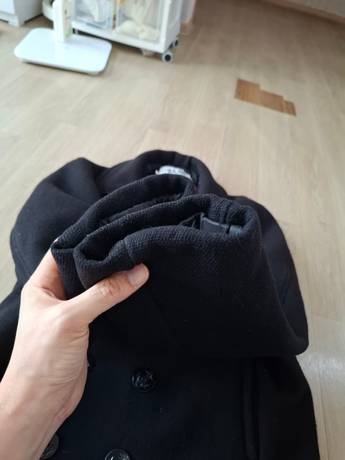 42 쇼트 U.S. 740N 블랙 피코트 상품이미지5