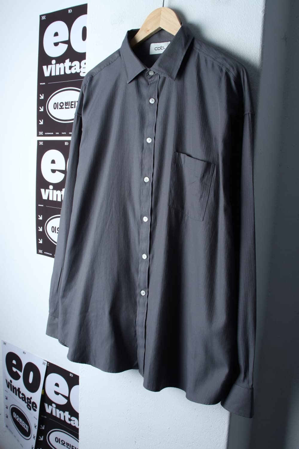 (L-2XL) COSTUME O'CLOCK 커스텀어클락 셔츠-H33544 상품이미지1