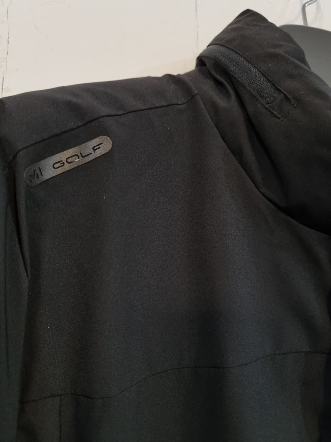 밀레 골프 남성 덕다운 롱파카 105 블랙 상품이미지3