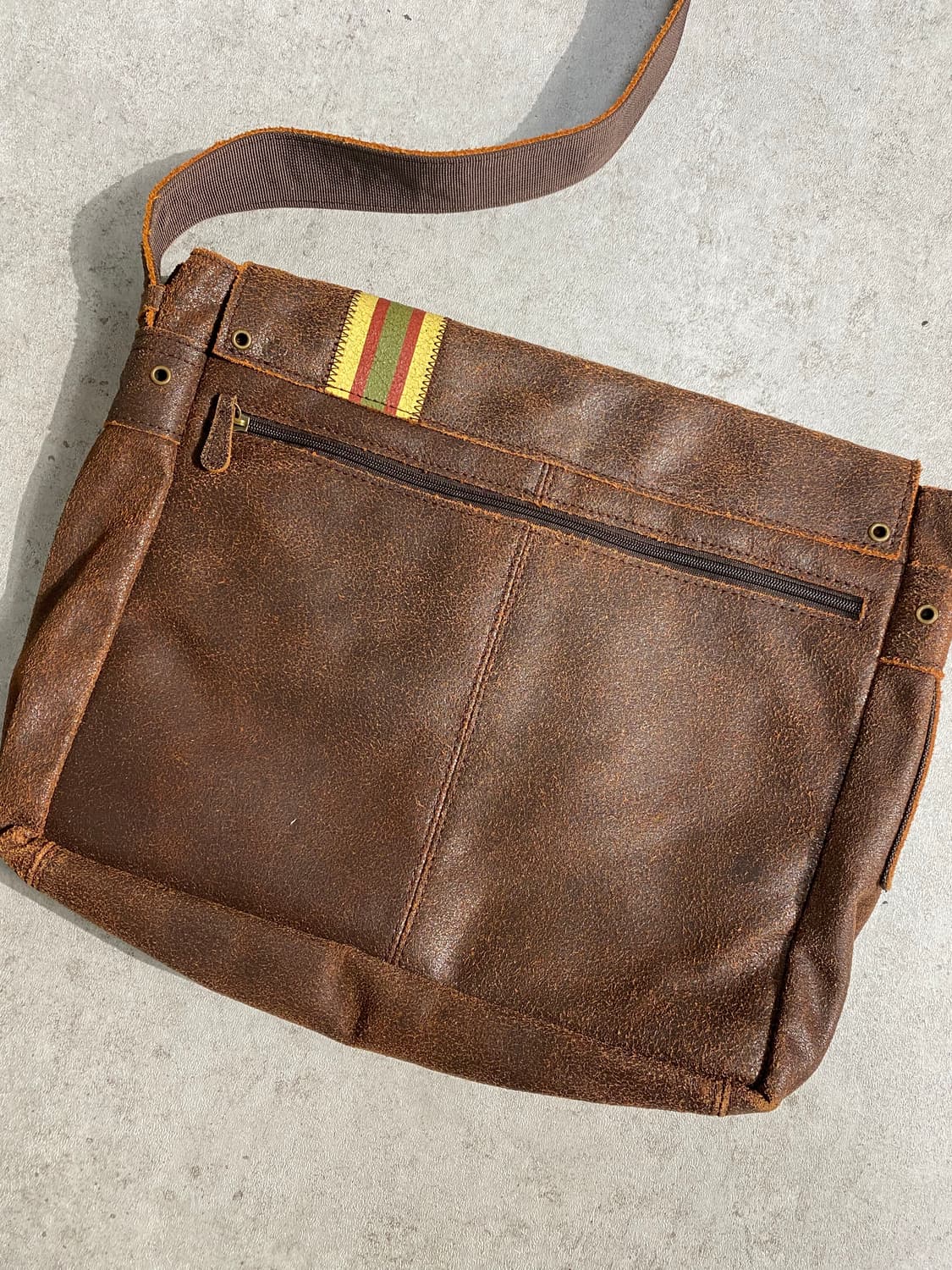 [41*35] FOSSIL 파슬 빈티지 레더 크로스백 상품이미지7