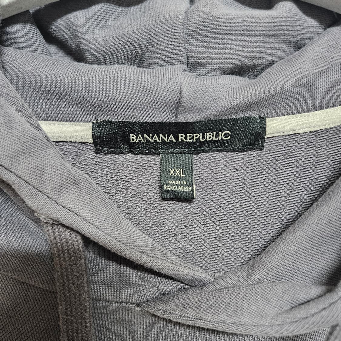 바나나리퍼블릭 로고 후드 티셔츠 XXL 상품이미지3