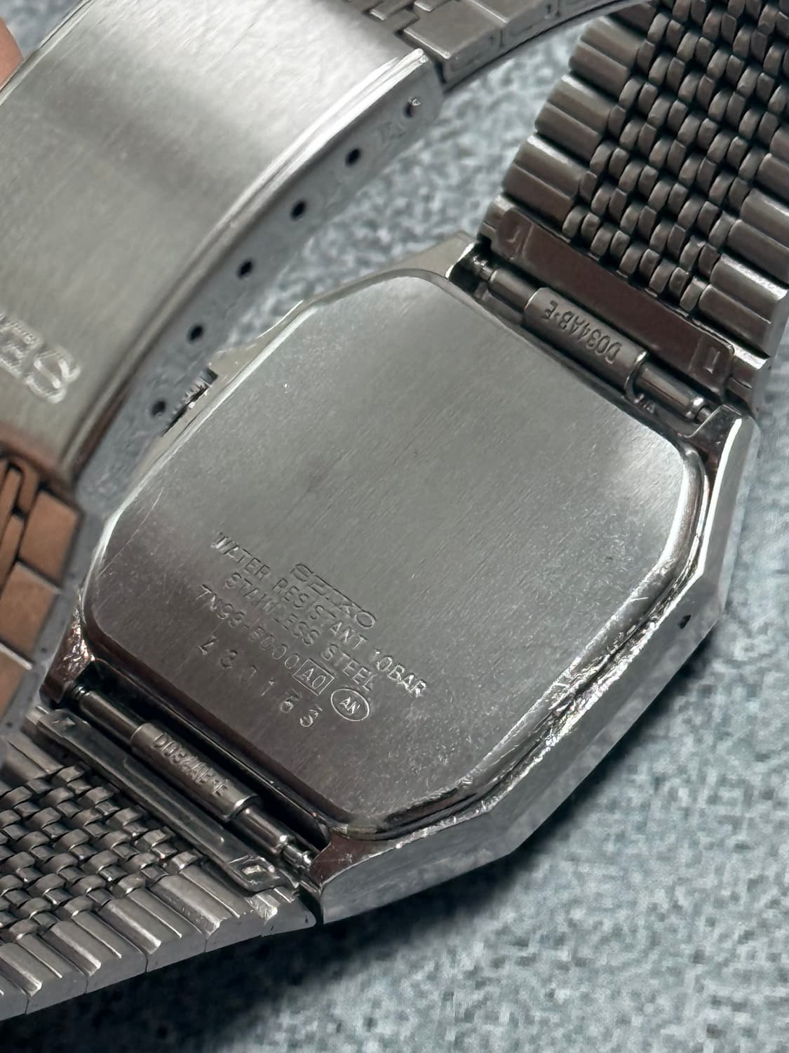 세이코 Seiko SPRIT 스퀘어 쿼츠 데이 데이트 상품이미지6