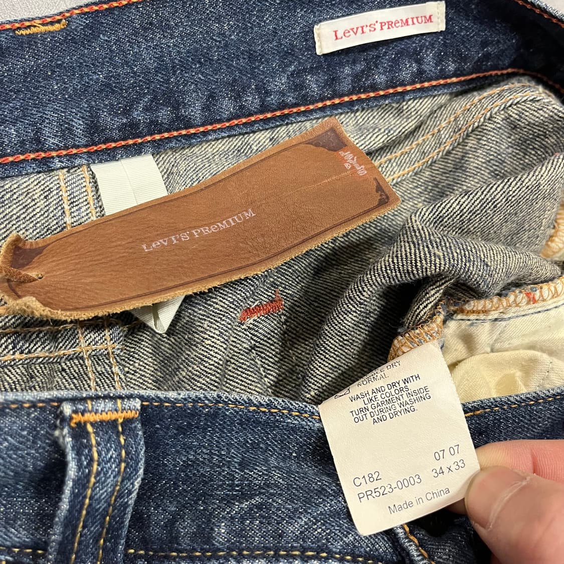 Levis 프리미엄 워싱진 (34“) 상품이미지6